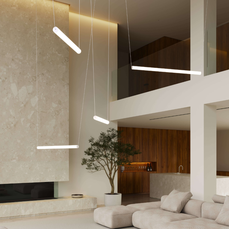 Sonneman 3475-1-2-1 Yo 4-lt 341" LED Pendant