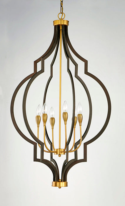 Maxim 20296 Crest 6-lt  26" Chandelier