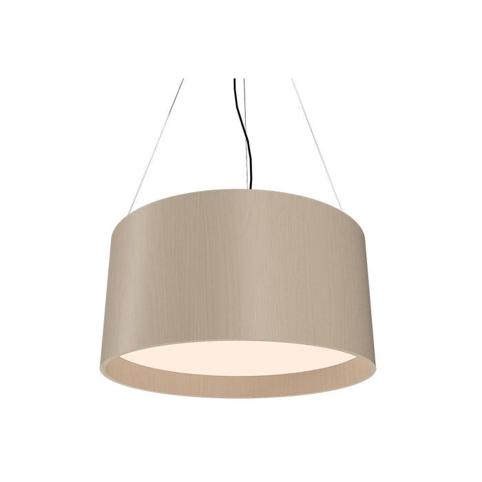 Accord 202LED Cylindrical 1-lt 20" LED Pendant - Organic Cappuccino