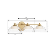 Minka Lavery 2033 Halwynd 3-lt 25" LED Vanity