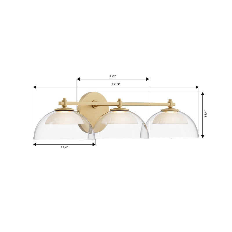 Minka Lavery 2033 Halwynd 3-lt 25" LED Vanity
