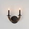 Maxim 20341 Basque 2-lt 13" Tall Wall Sconce