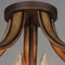 Maxim 20343 Basque 3-lt 20" Semi Flush Mount