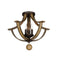 Maxim 20343 Basque 3-lt 20" Semi Flush Mount