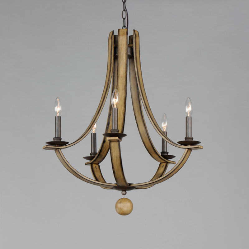 Maxim 20345 Basque 5-lt 26" Chandelier