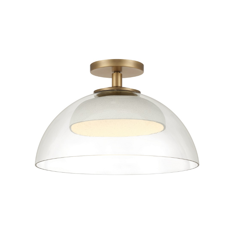 Minka Lavery 2036 Halwynd 1-lt 15" LED Convertible Pendant/Semi-Flush