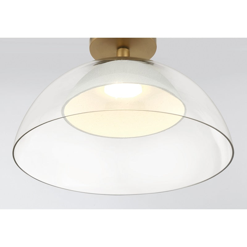 Minka Lavery 2036 Halwynd 1-lt 15" LED Convertible Pendant/Semi-Flush