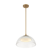 Minka Lavery 2036 Halwynd 1-lt 15" LED Convertible Pendant/Semi-Flush