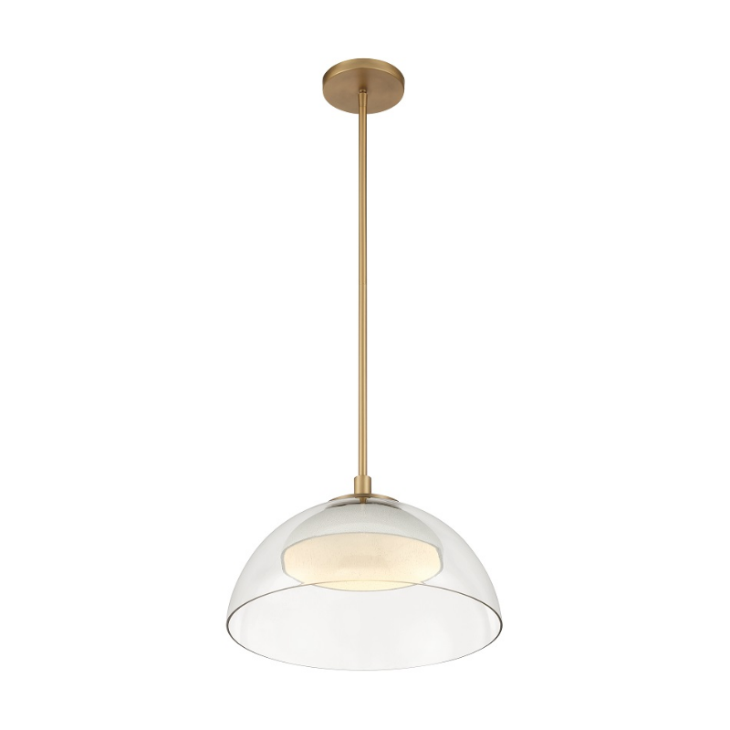 Minka Lavery 2036 Halwynd 1-lt 15" LED Convertible Pendant/Semi-Flush