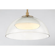 Minka Lavery 2036 Halwynd 1-lt 15" LED Convertible Pendant/Semi-Flush
