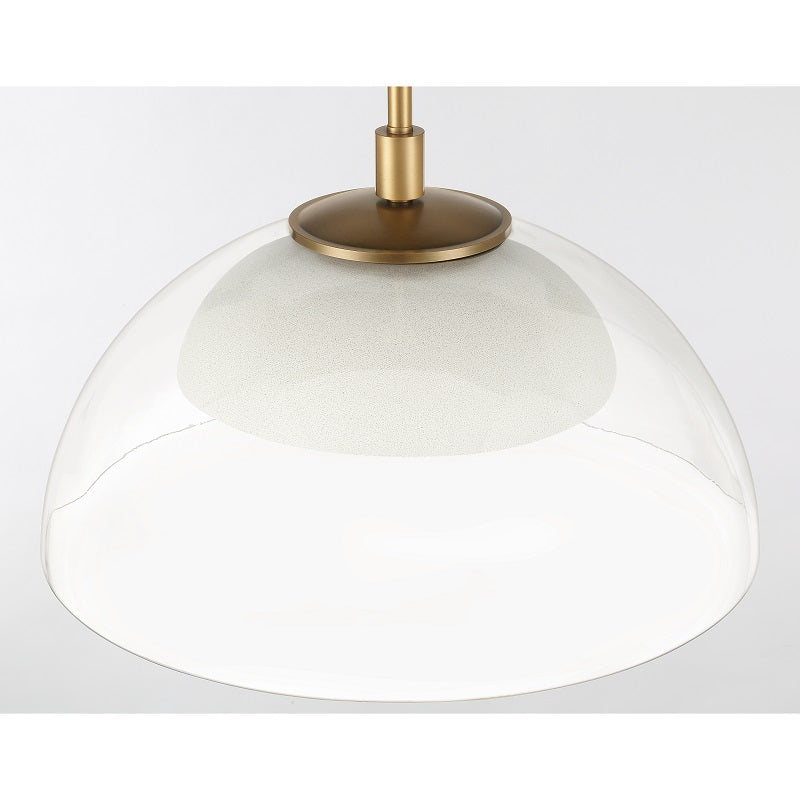 Minka Lavery 2036 Halwynd 1-lt 15" LED Convertible Pendant/Semi-Flush