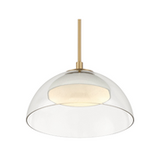 Minka Lavery 2036 Halwynd 1-lt 15" LED Convertible Pendant/Semi-Flush