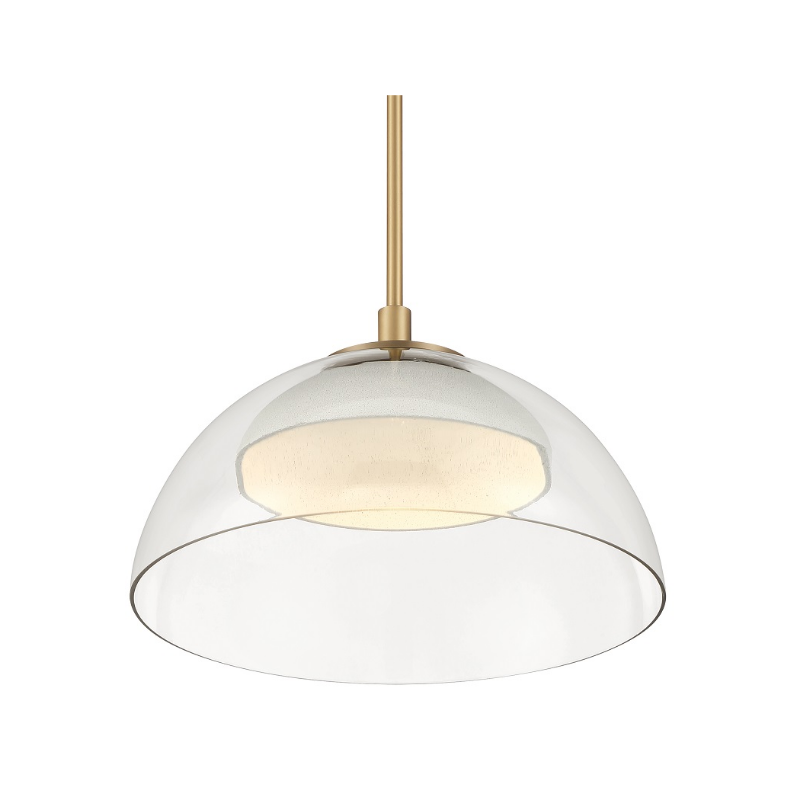 Minka Lavery 2036 Halwynd 1-lt 15" LED Convertible Pendant/Semi-Flush