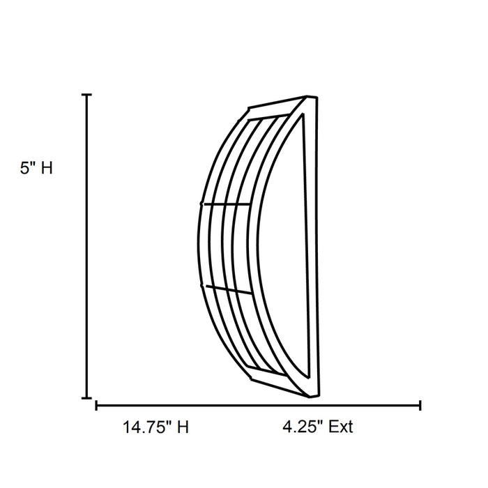 Access 20373 Tyro 1-lt Outdoor Wall Fixture