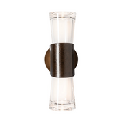 Hubbardton Forge 204073 Bellis 2-lt 15" Tall LED Wall Sconce - Bronze