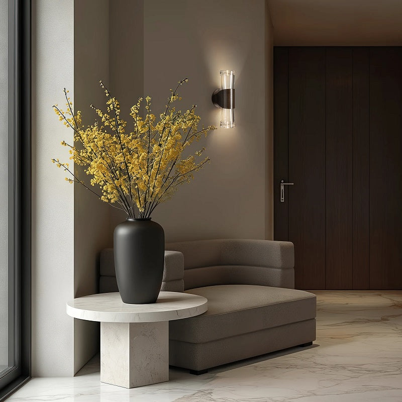 Hubbardton Forge 204073 Bellis 2-lt 15" Tall LED Wall Sconce