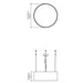 Accord 204LED Cylindrical 1-lt 32" LED Pendant