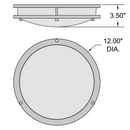 Access 20506 Solero III 1-lt 12" LED Flush Mount