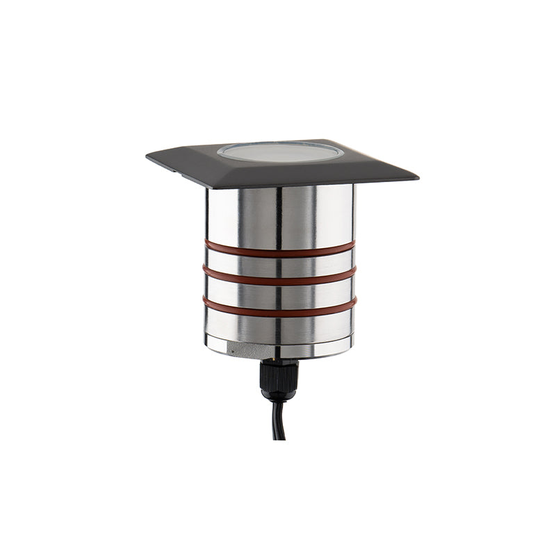 WAC 2051-CS 3" 4.5W Square LED Colorscaping Indicator Light - Bronze Stainless Steel