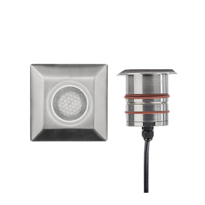 WAC 2052 2" Landscape Recessed LED Inground Square Honeycomb Louver Light