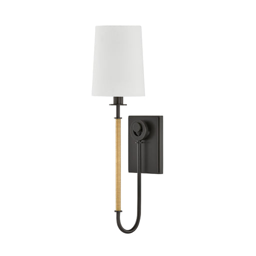 Hudson Valley 2071 Glenmont 1-lt 21" Tall Wall Sconce - Aged Brass with Distressed Bronze
