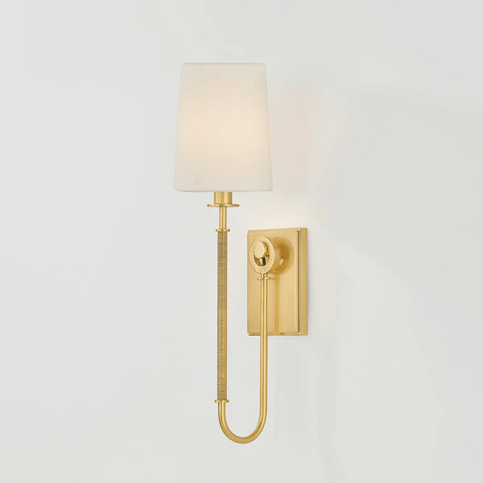 Hudson Valley 2071 Glenmont 1-lt 21" Tall Wall Sconce - Aged Brass