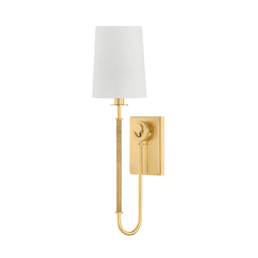 Hudson Valley 2071 Glenmont 1-lt 21" Tall Wall Sconce - Aged Brass