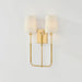Hudson Valley 2072 Glenmont 2-lt 21" Tall Wall Sconce - Aged Brass