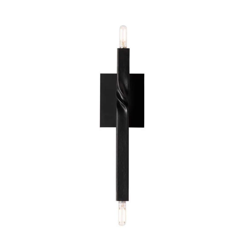 Hubbardton Forge 207431 Helix 2-lt 15" Tall Wall Sconce