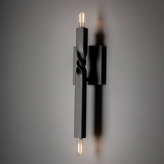 Hubbardton Forge 207431 Helix 2-lt 15" Tall Wall Sconce