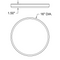 Access 20867 Infinite 1-lt 16" LED Flush Mount