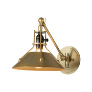 Hubbardton Forge 209325 Henry 1-lt 11" Tall Swing Arm Sconce - Modern Brass/Modern Brass