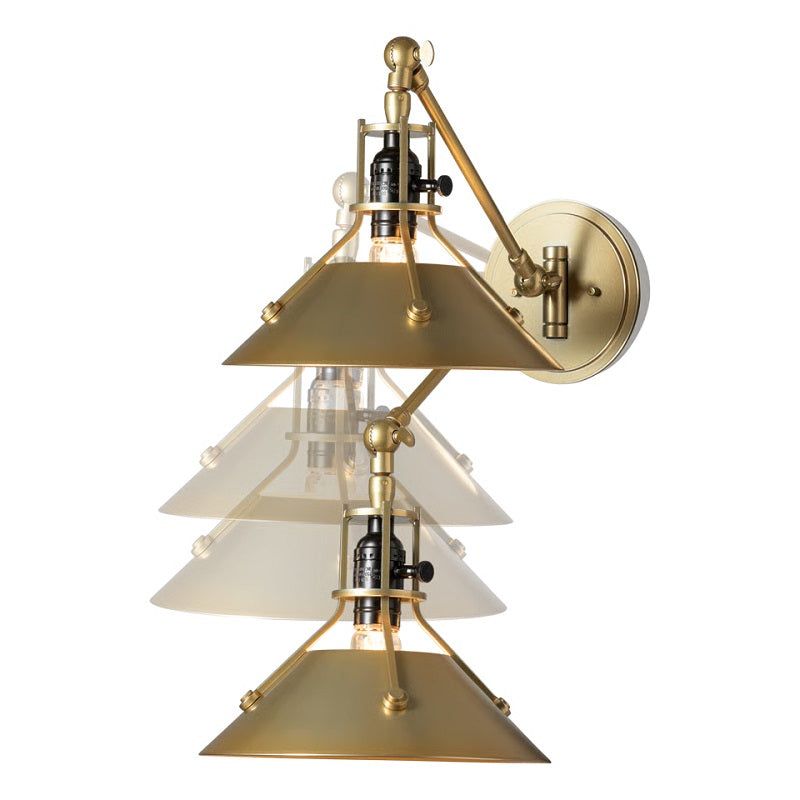 Hubbardton Forge 209325 Henry 1-lt 11" Tall Swing Arm Sconce