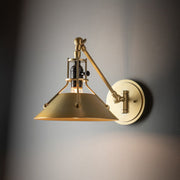 Hubbardton Forge 209325 Henry 1-lt 11" Tall Swing Arm Sconce