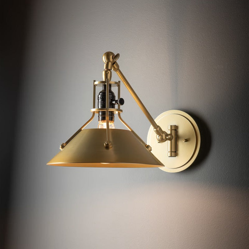 Hubbardton Forge 209325 Henry 1-lt 11" Tall Swing Arm Sconce