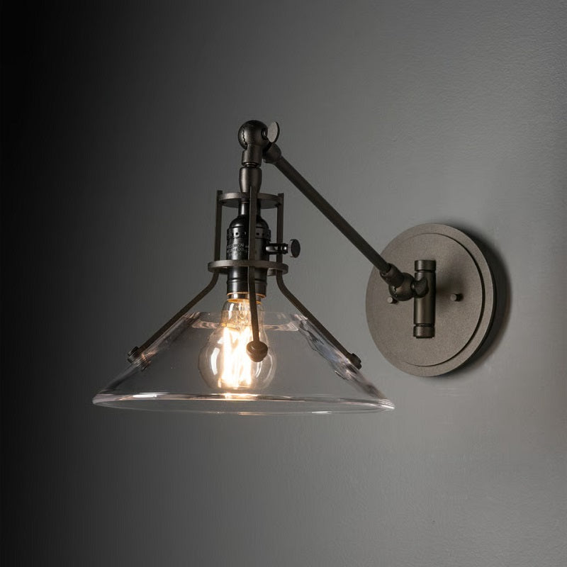 Hubbardton Forge 209326 Henry 1-lt 11" Tall Swing Arm Sconce