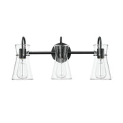 Millennium 21003 Camellia 3-lt 22" Vanity Light - Matte Black