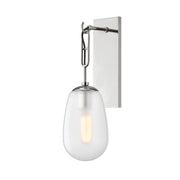 Hudson Valley 2101 Bruckner 1-lt 19" Tall Wall Sconce-Polished Nickel