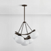 Hudson Valley 2105 Duxbury 5-lt 32" Chandelier - Distressed Bronze