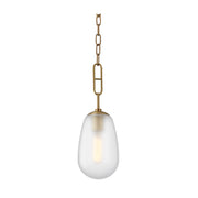 Hudson Valley 2106 Bruckner 1-lt 6" Pendant-Aged Brass