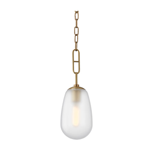 Hudson Valley 2106 Bruckner 1-lt 6" Pendant-Aged Brass