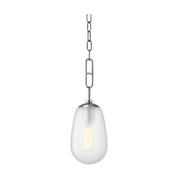 Hudson Valley 2106 Bruckner 1-lt 6" Pendant-Polished Nickel