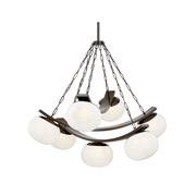 Hudson Valley 2107 Duxbury 7-lt 44" Chandelier - Distressed Bronze