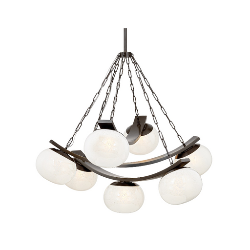 Hudson Valley 2107 Duxbury 7-lt 44" Chandelier - Distressed Bronze
