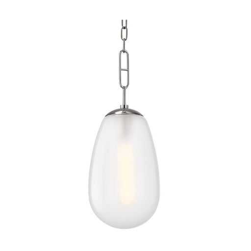 Hudson Valley 2109 Bruckner 1-lt 9" Pendant-Polished Nickel