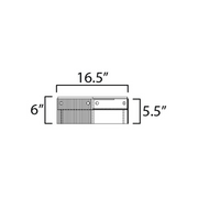 Maxim 21190 Spectre 1-lt 17" LED Flush Mount, CCT Selectable
