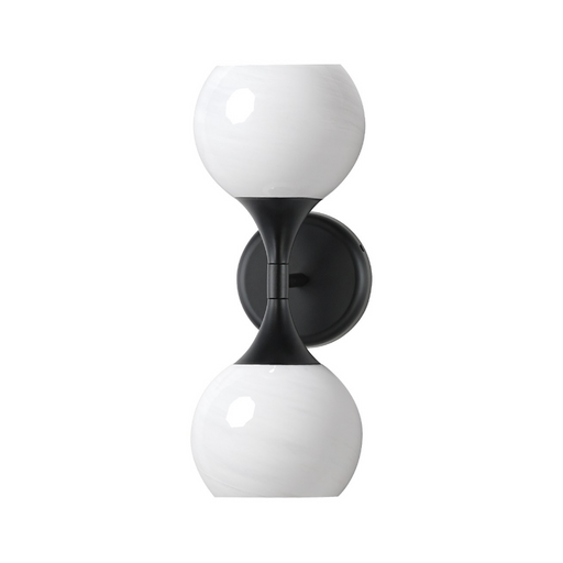 Maxim 21222 Neve 2-lt 16" Tall Wall Sconce - Black