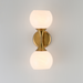 Maxim 21222 Neve 2-lt 16" Tall Wall Sconce - Natural Aged Brass