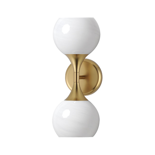 Maxim 21222 Neve 2-lt 16" Tall Wall Sconce - Natural Aged Brass
