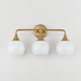 Maxim 21223 Neve 3-lt 23" Vanity - Natural Aged Brass